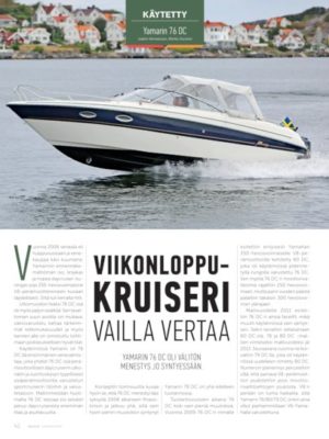 Käytetty moottorivene – Yamarin 76 DC