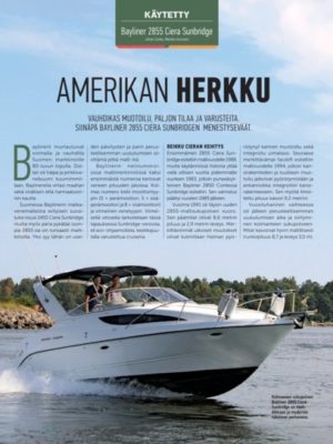 Käytetty moottorivene – Bayliner 2855 Ciera Sunbridge