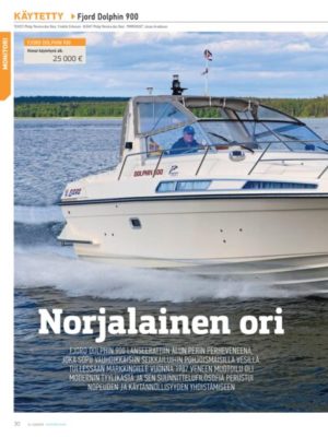 Esittelyssä käytetty Fjord Dolphin 900
