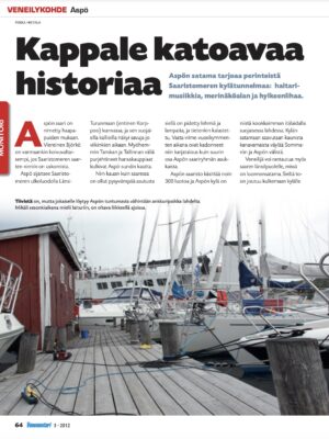 Veneilykohteena Aspö