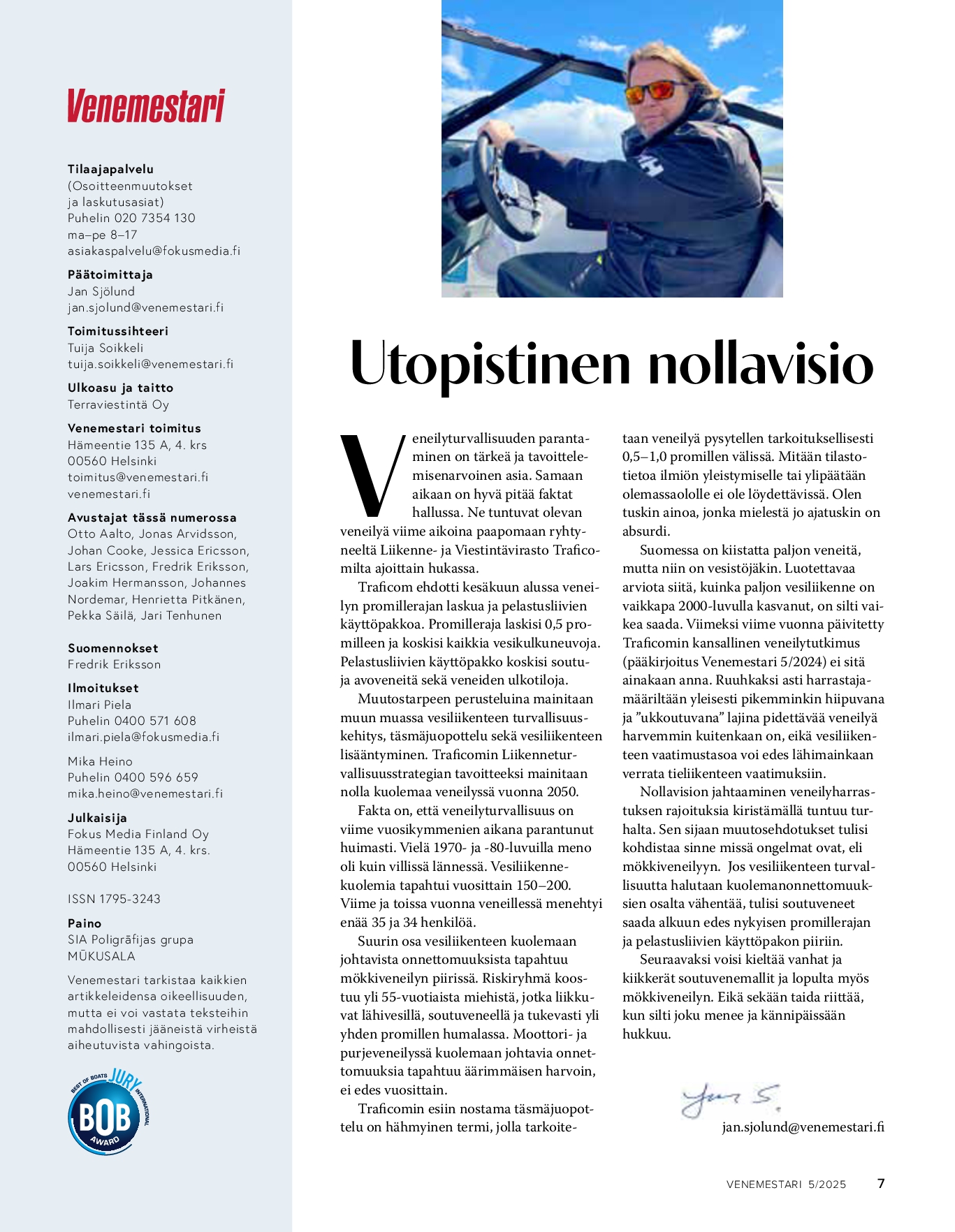 Pääkirjoitus 5/2025