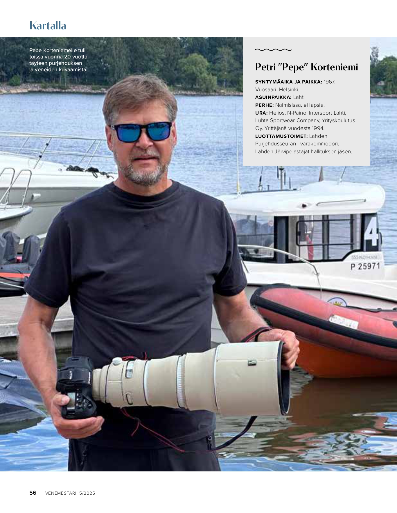Kartalla: Petri “Pepe”Korteniemi