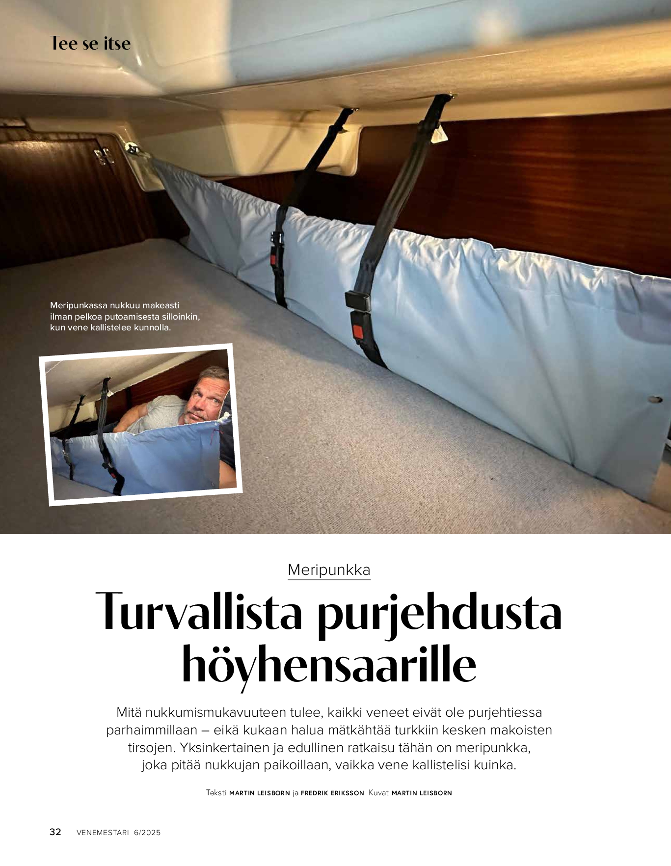 Tee se itse: meripunkka