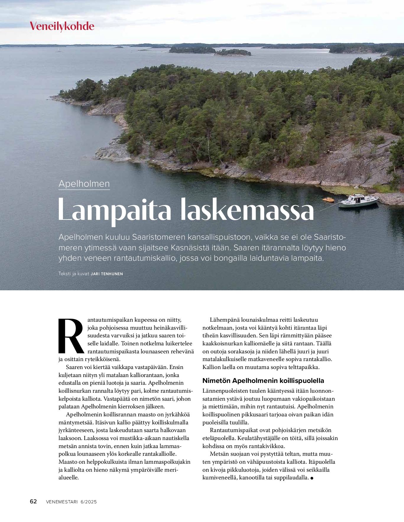 Veneilykohde Apelholmen