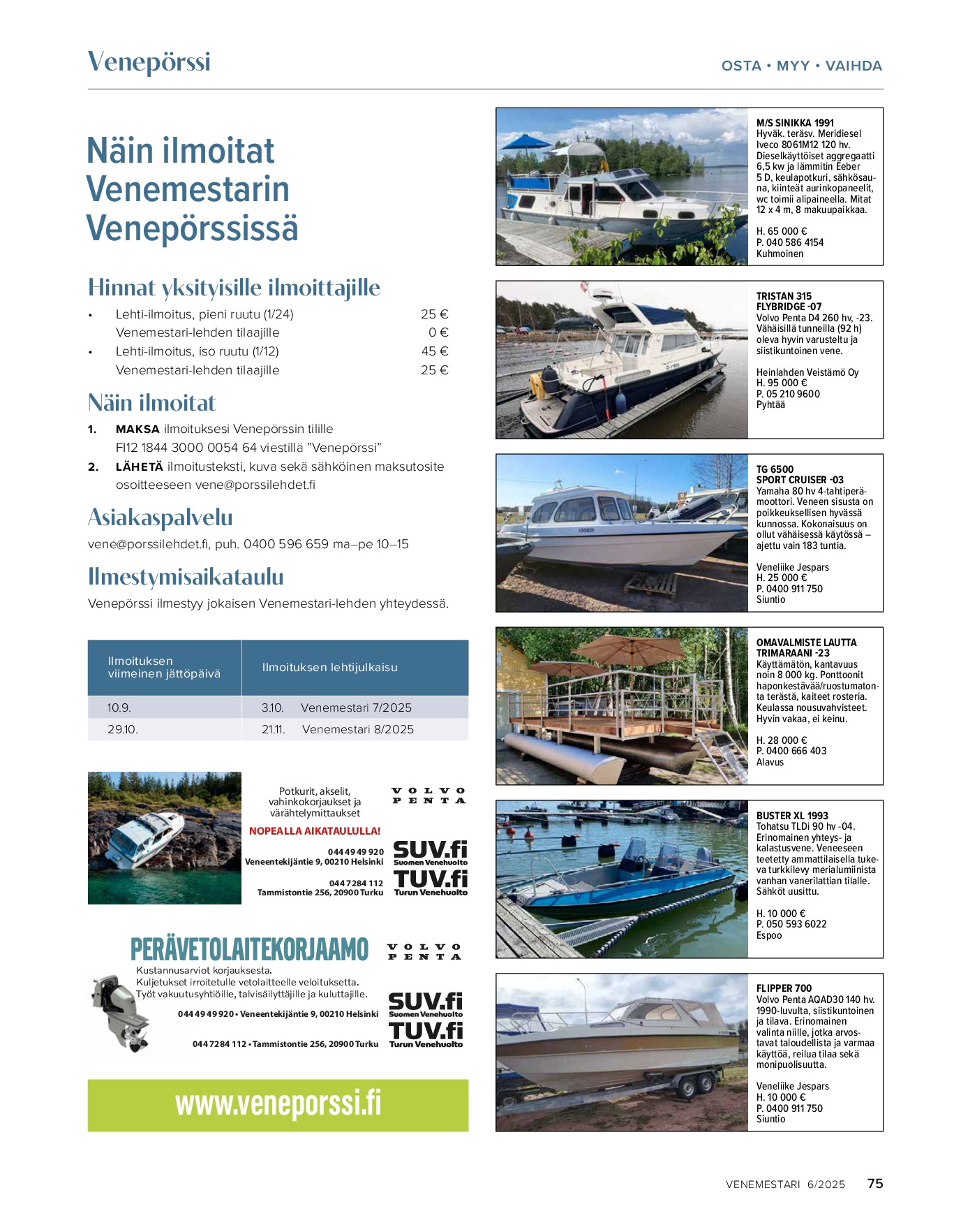 Venepörssi 6/2025