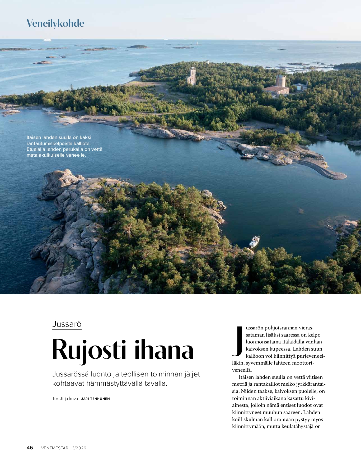 Veneilykohde: Jussarö