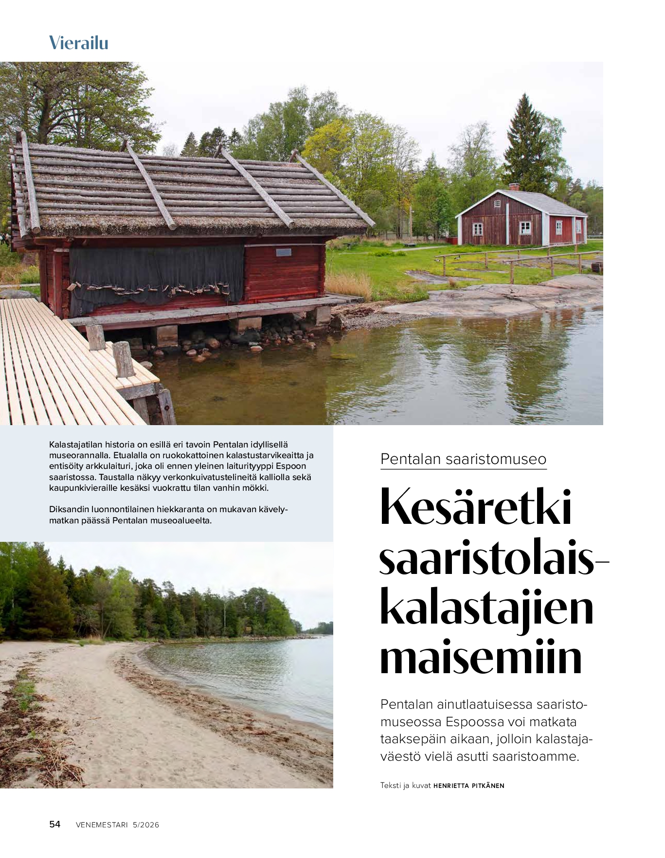 Vierailukohde: Pentalan saaristomuseo