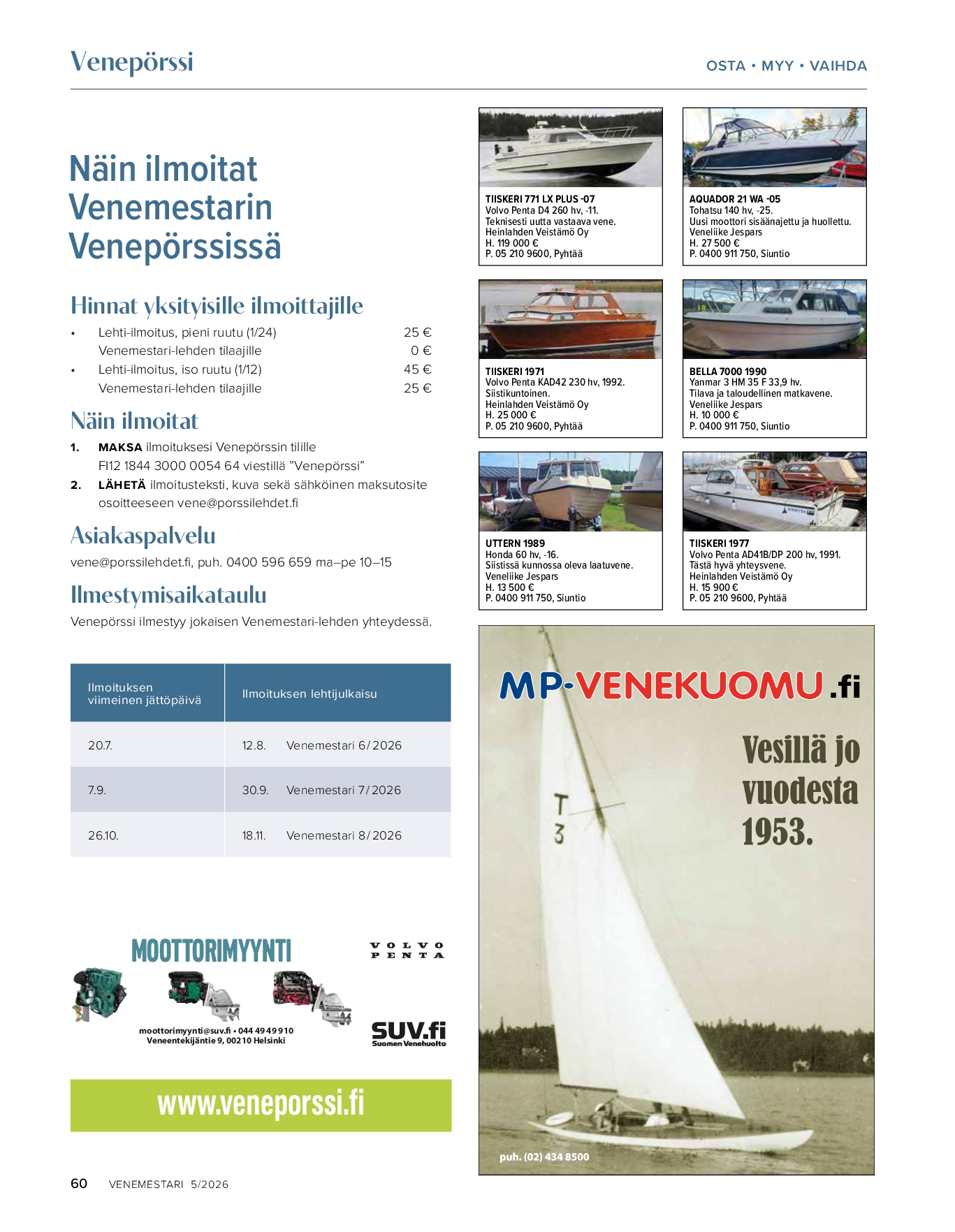 Venepörssi 5/2026