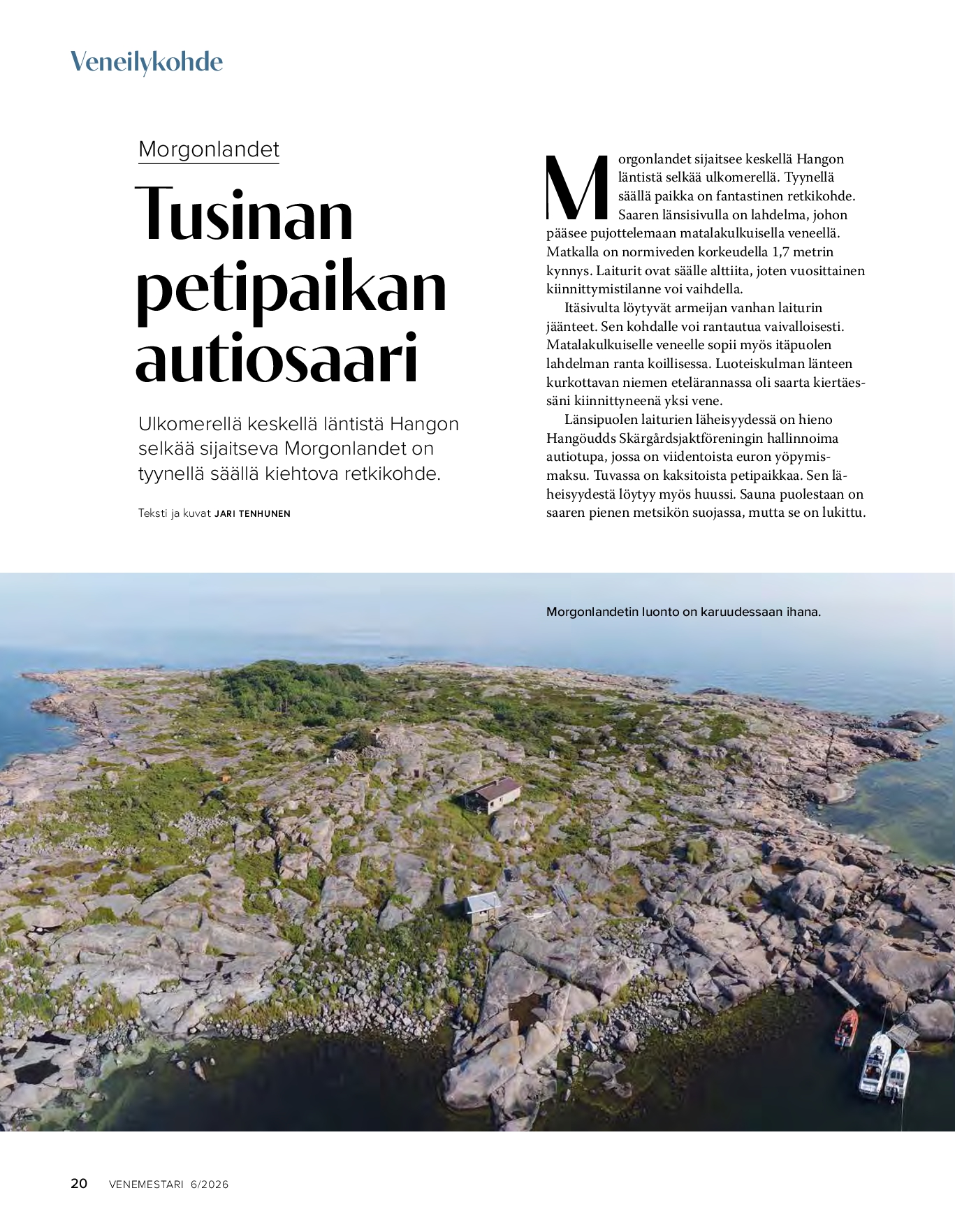 Veneilykohde: Morgonlandet