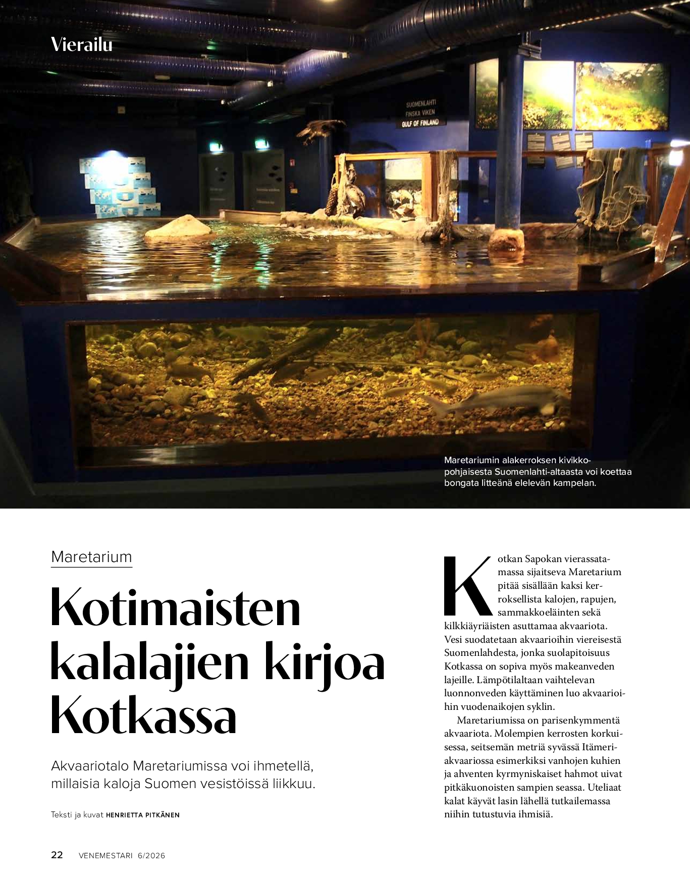 Vierailukohde: Kotkan Maretarium