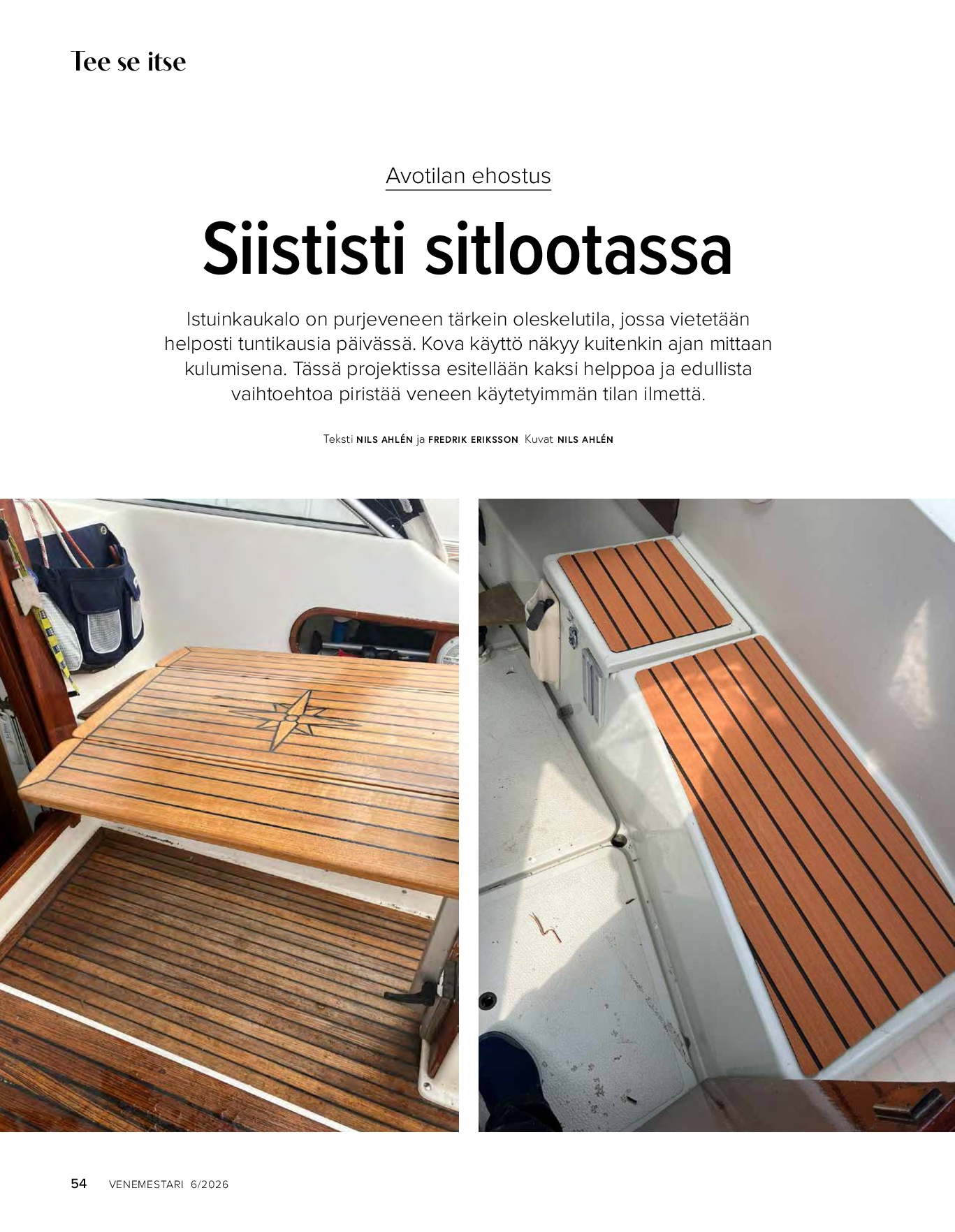 Tee se itse: avotilan ehostus