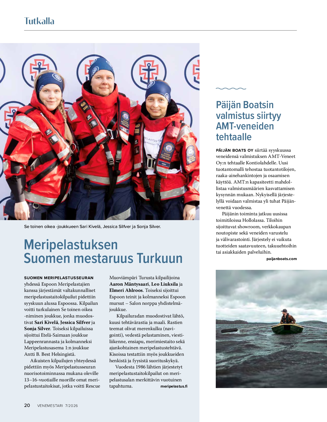 Tutkalla 7/2026: uutisia