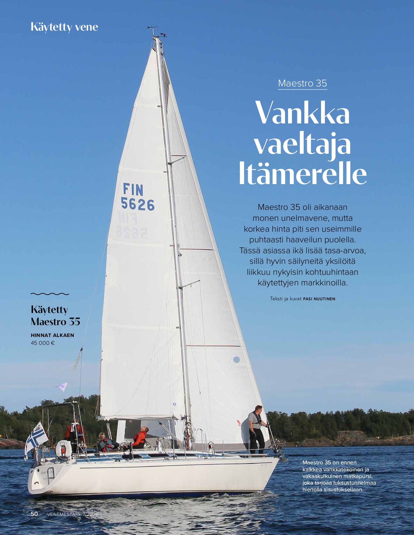 Käytetty vene: Maestro 35